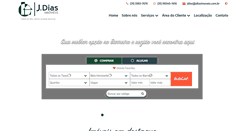 Desktop Screenshot of jdiasimoveis.com.br